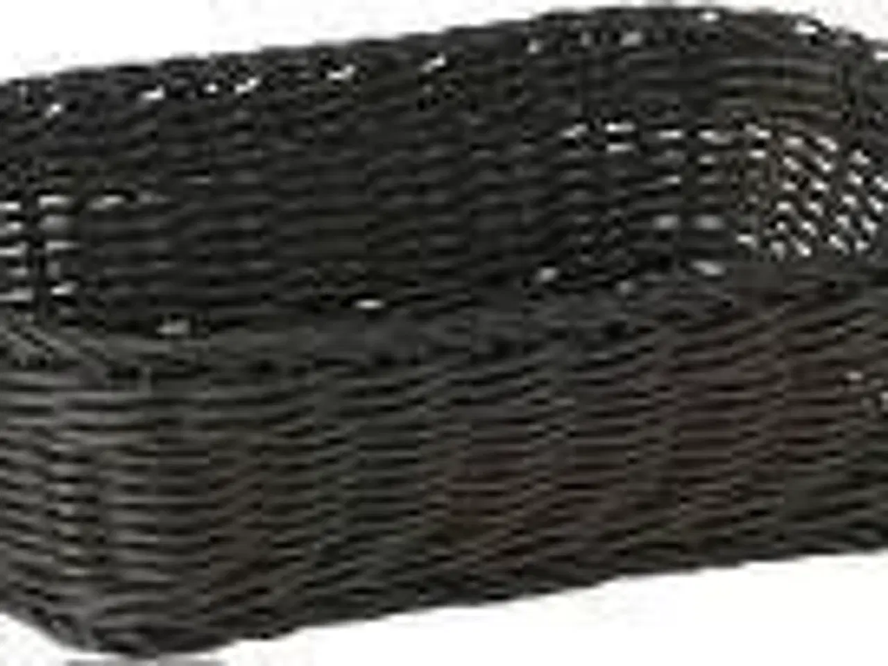 Billede 1 - 7 stk. Brødkurv plast sort B310 x D210 x H90 mm