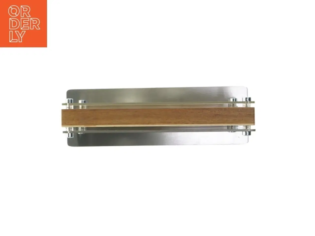 Billede 3 - Knivblok i træ og metal fra Laguiole (str. 22x25 cm)