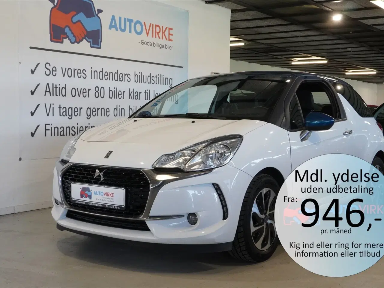Billede 1 - DS DS3 1,6 Blue HDi Style start/stop 100HK 3d