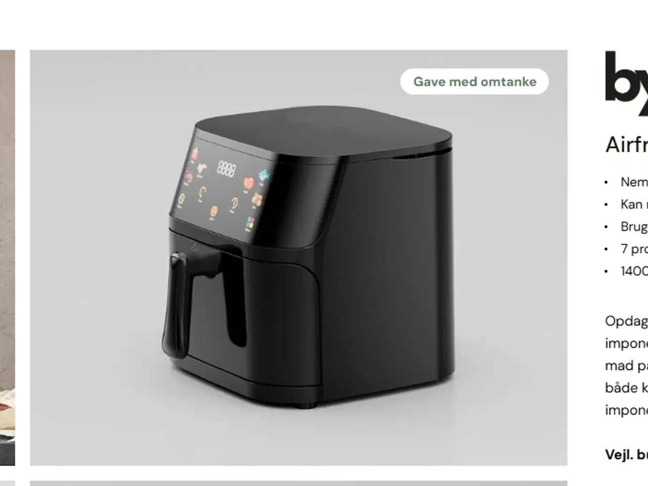 Billede 5 - HELT NY Airfryer 8L sælges