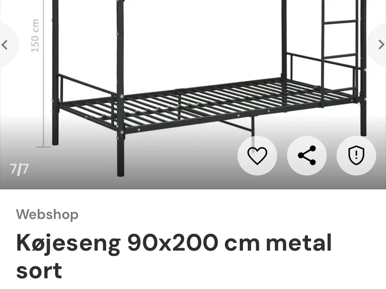 Billede 1 - Køjeseng incl maddresser