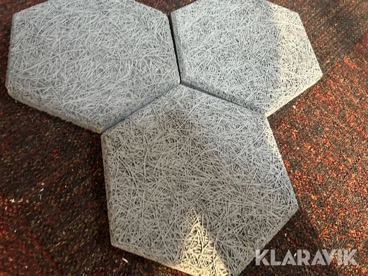 Billede 3 - Træbeton plader Fibrotech Hexagon 216 styk