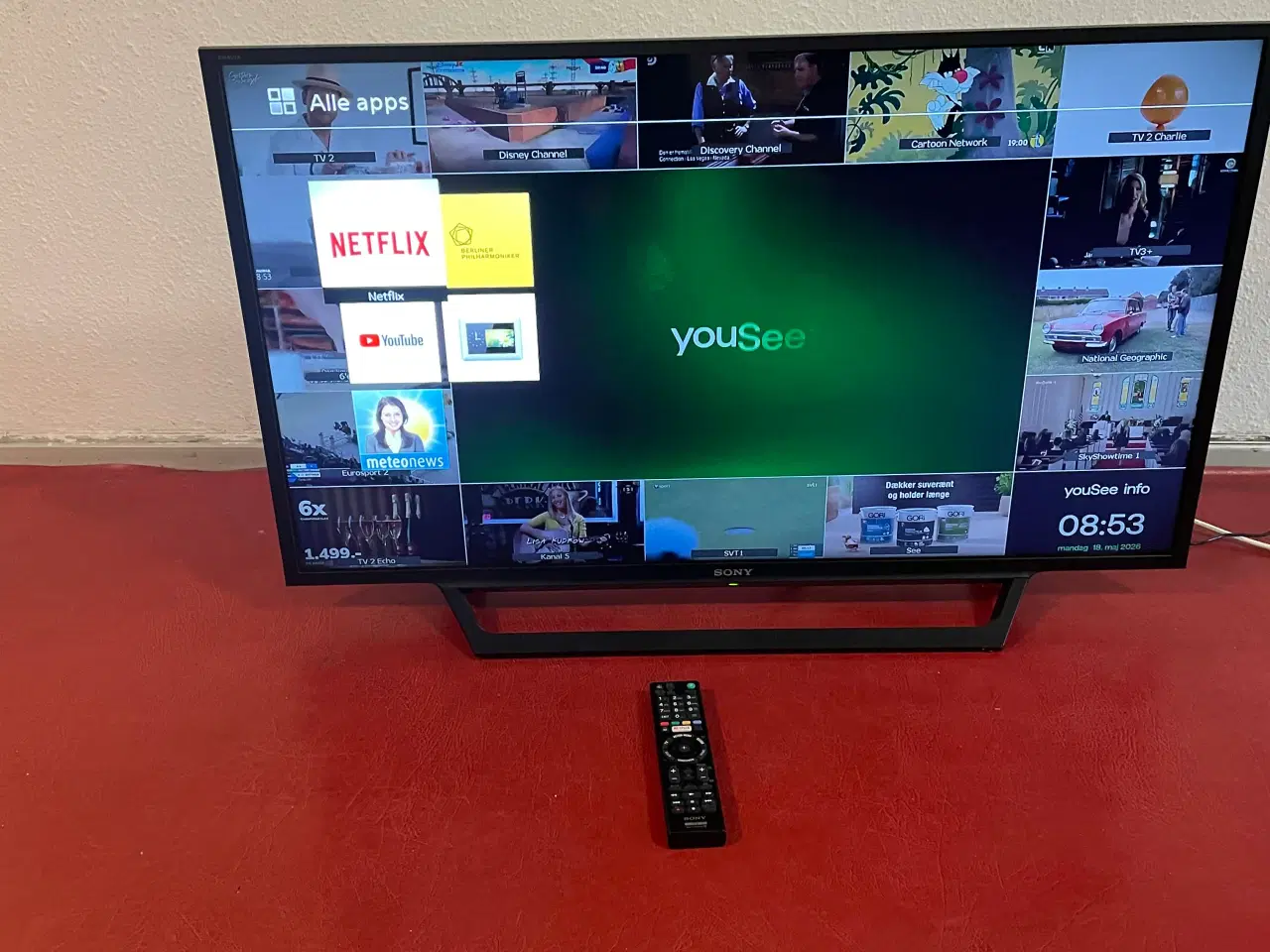 Billede 1 - Smart TV Sony 40 tommer,