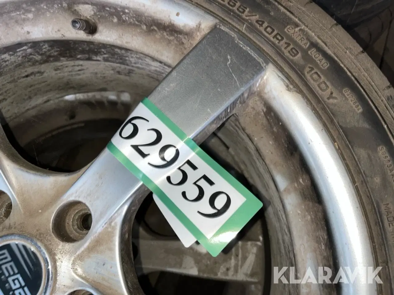 Billede 9 - Hjul Sava 255/40R19 med alufælge 4 styk