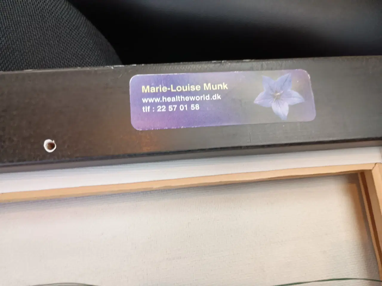 Billede 4 - Marie-Louise Munk, to malerier.
