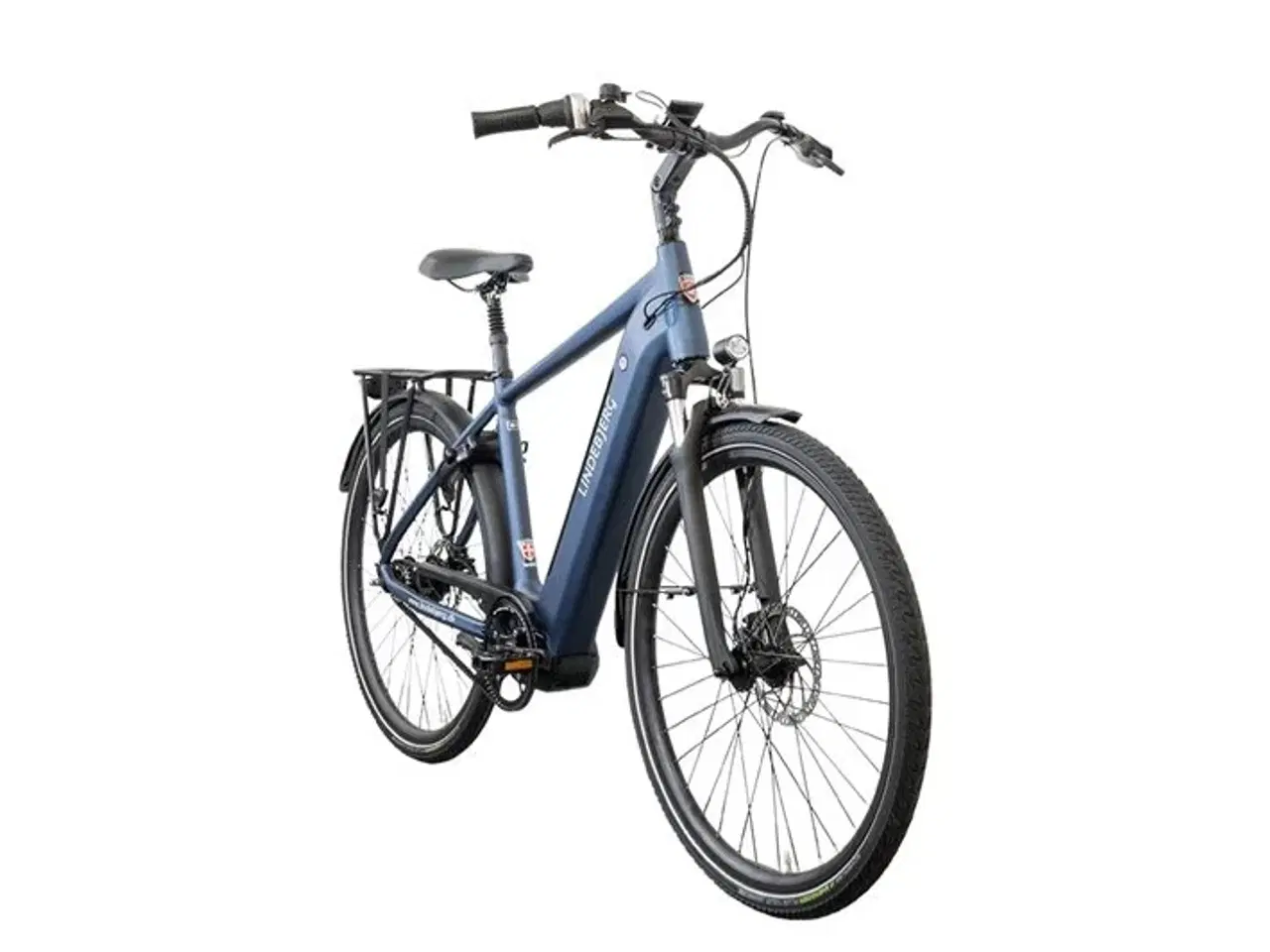 Billede 2 - Lindebjerg 28'' Elcykel Center Royal H MAX - Mat blå