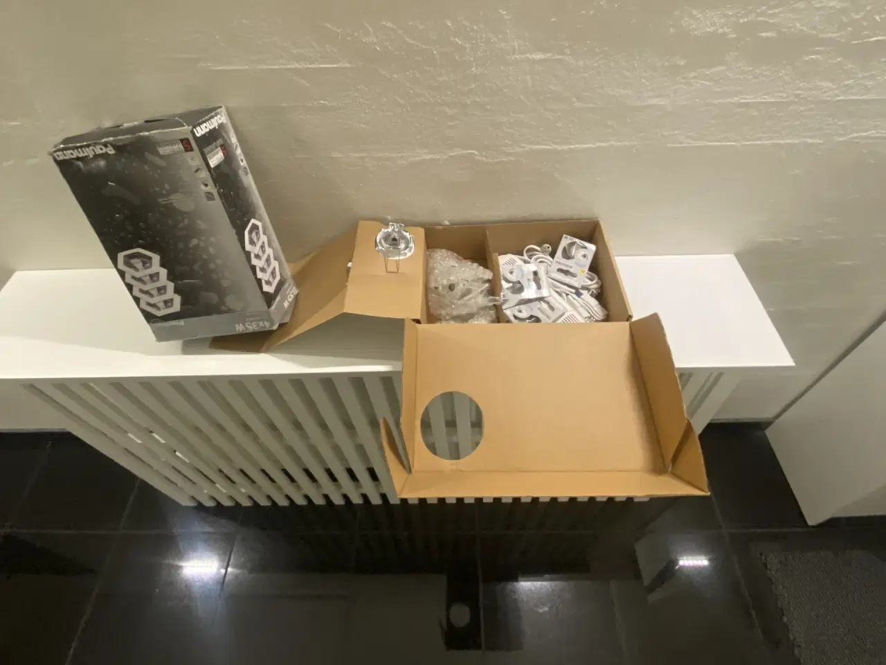 Billede 10 - 4 x Indbyggede spotlights sæt Premium Line Hexa hv