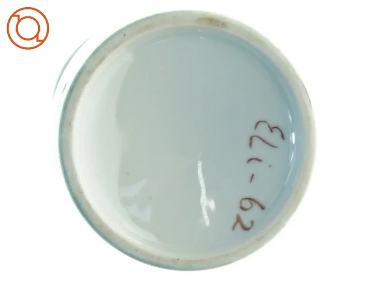 Billede 2 - Håndmalet Porcelænsvase (str. 25 cm)