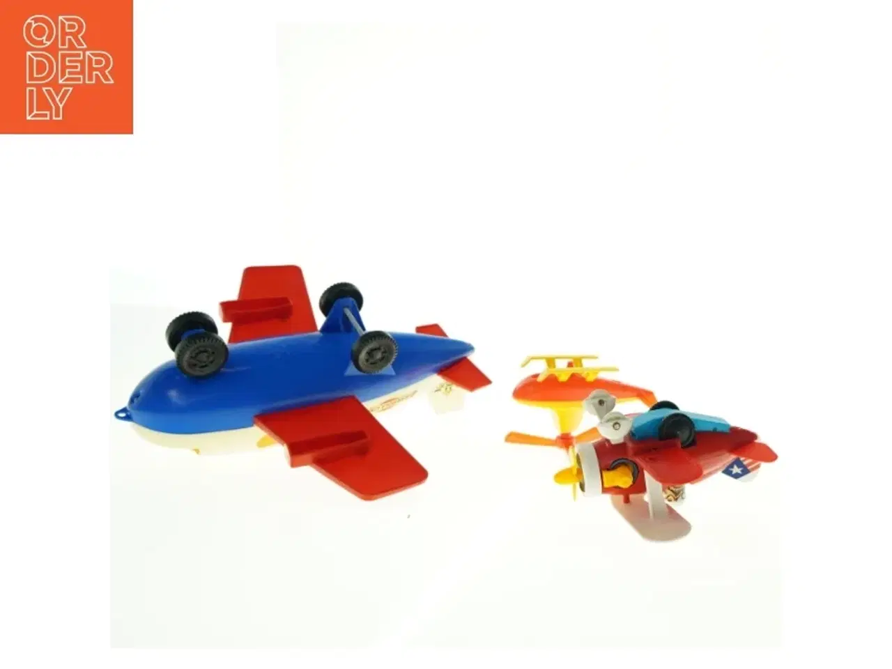 Billede 2 - Plastik legetøjsflyvemaskiner