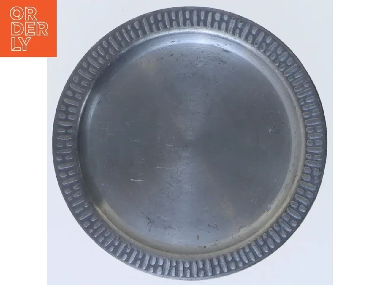 Billede 2 - Syvonen tin tallerkener sæt fra Pewter (str. 4 stk Ø 10 cm)