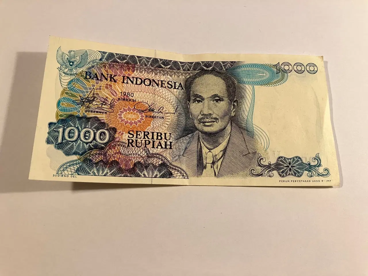 Billede 1 - 1000 Rupiah Indonesia 1980