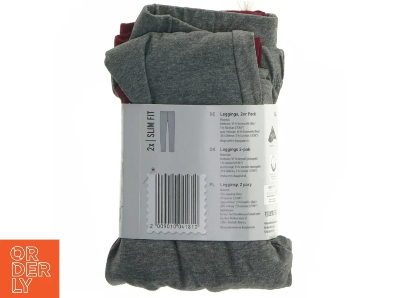 Billede 2 - Leggings 2-pak, str. 5 år fra Poco Piano (str. 5 år)