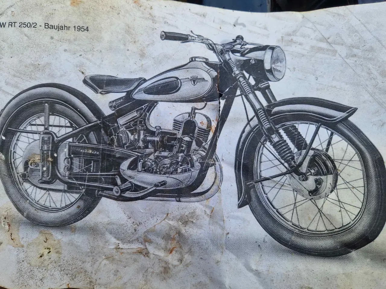 Billede 2 - DKW RT 250/2 Baujahr 1954 komplet skal samles