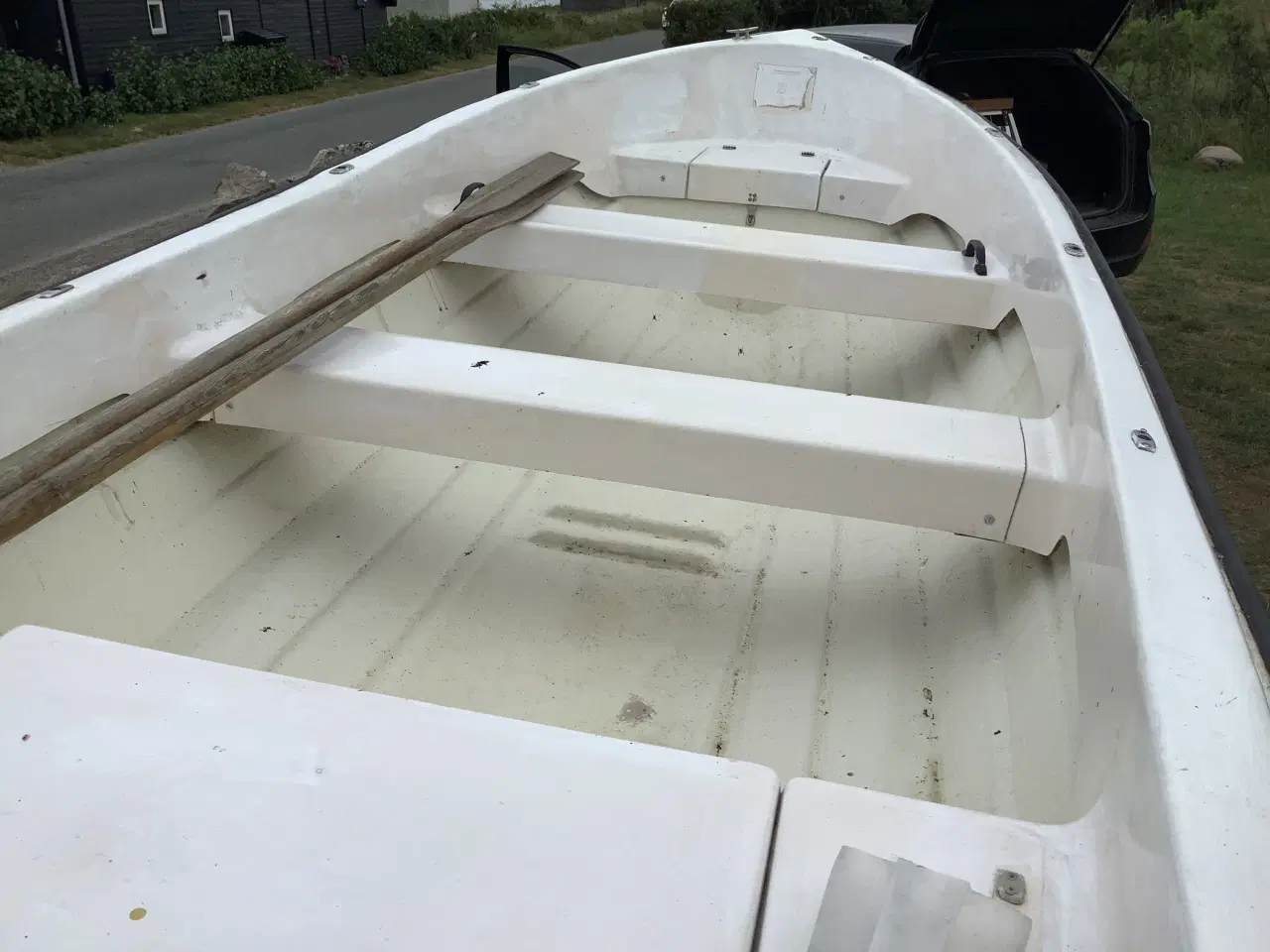 Billede 3 - 14 fods Rydes jolle 465 med ny motor 