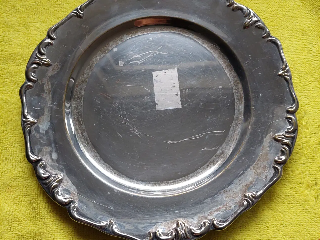 Billede 9 - fad forskellige - sølvfarve metal fad