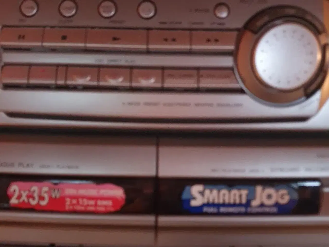 Billede 2 - Mini anlæg med kassettebånd- og CD3 afspiller