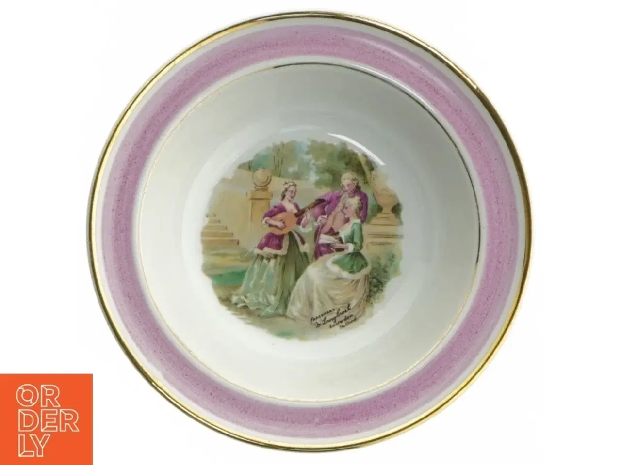 Billede 3 - Dekorative platter med rokokomotiver fra Arabia (str. Ø. 17. cm. 6 styk)
