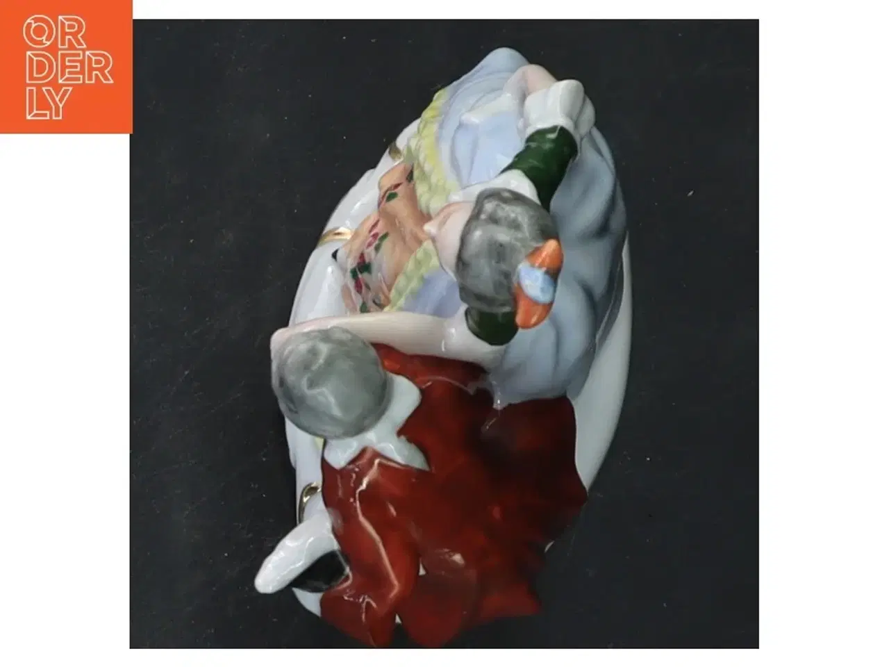 Billede 3 - Porcelænsfigur af par (str. 12x8 cm)