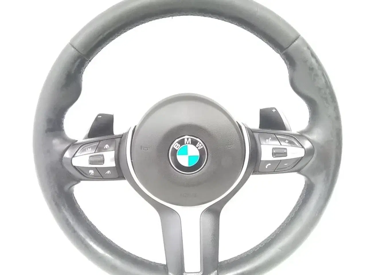 Billede 1 - Sportsrat læder - original BMW ///M-sport (Airbag medfølger) K25073 F10 LCI F11 LCI F07 GT LCI