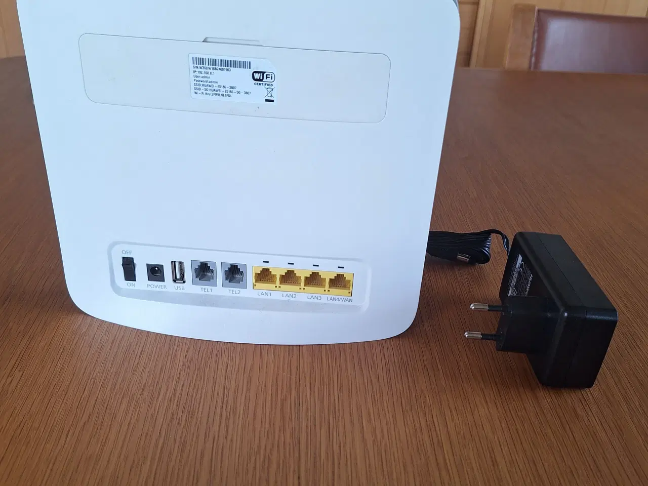 Billede 2 - Router, wireless, Dual Band 4G/LTE sim-kort Huawei