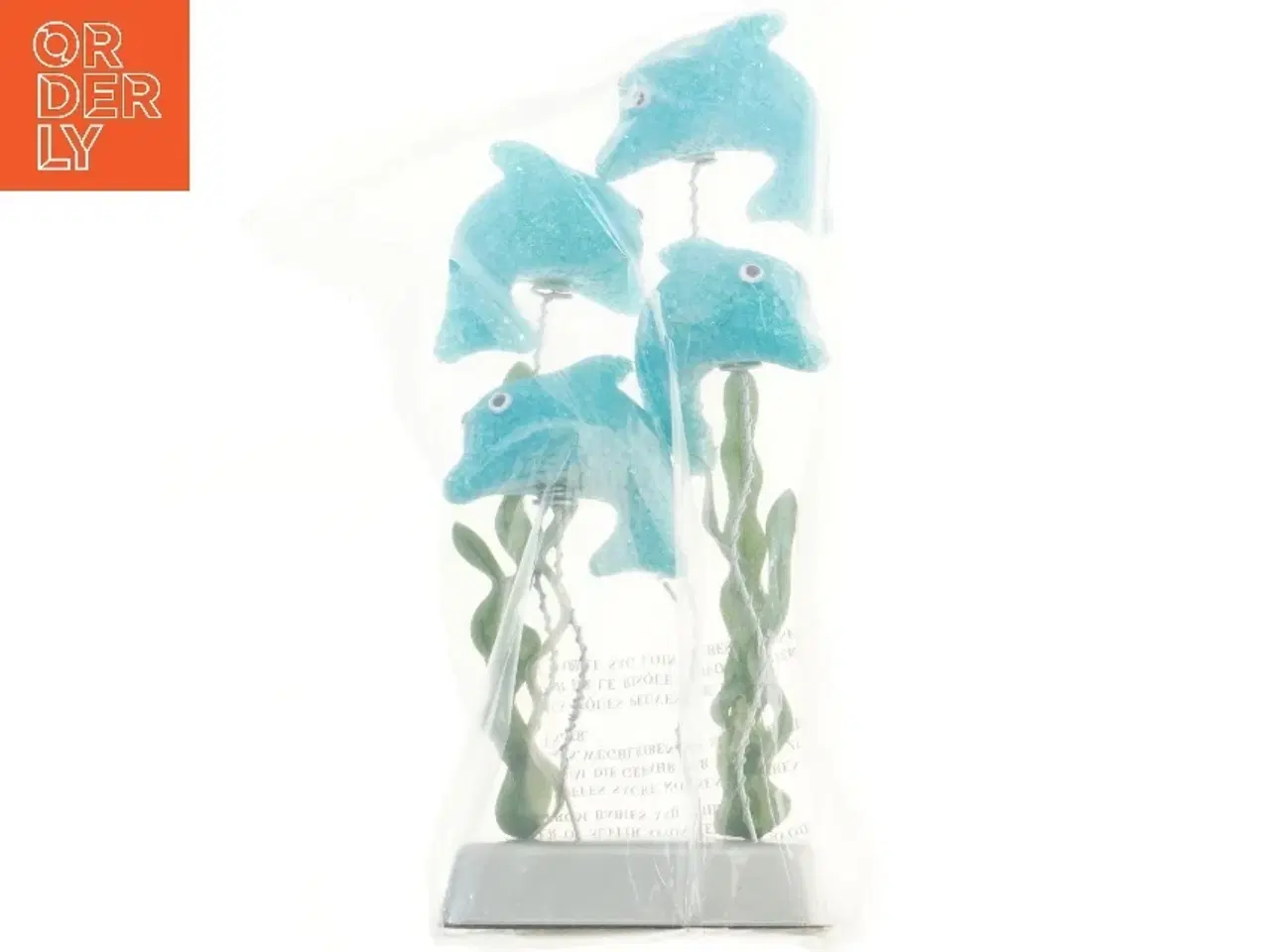 Billede 3 - Delfin dekoration (str. 36 cm)