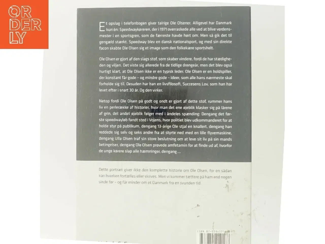 Billede 3 - Licens til at vinde : et portræt af Ole Olsen af Dan Philipsen (Bog)