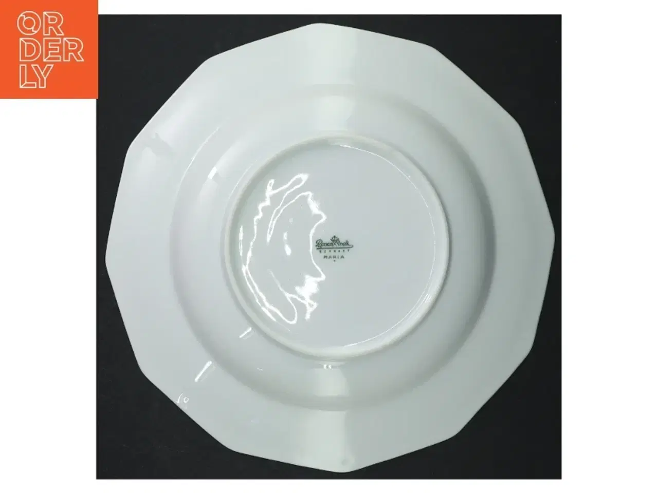Billede 4 - Porcelænstallerken med blomsterdekor fra Rosenthal (str. Ø. 21,5 cm)