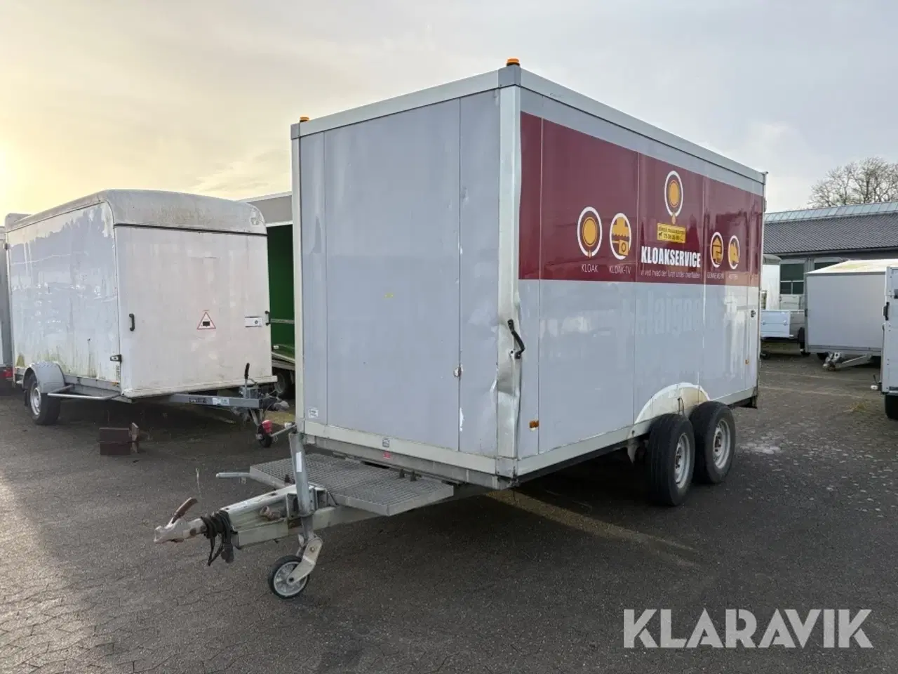 Billede 1 - Lukket trailer Humbaur 3500