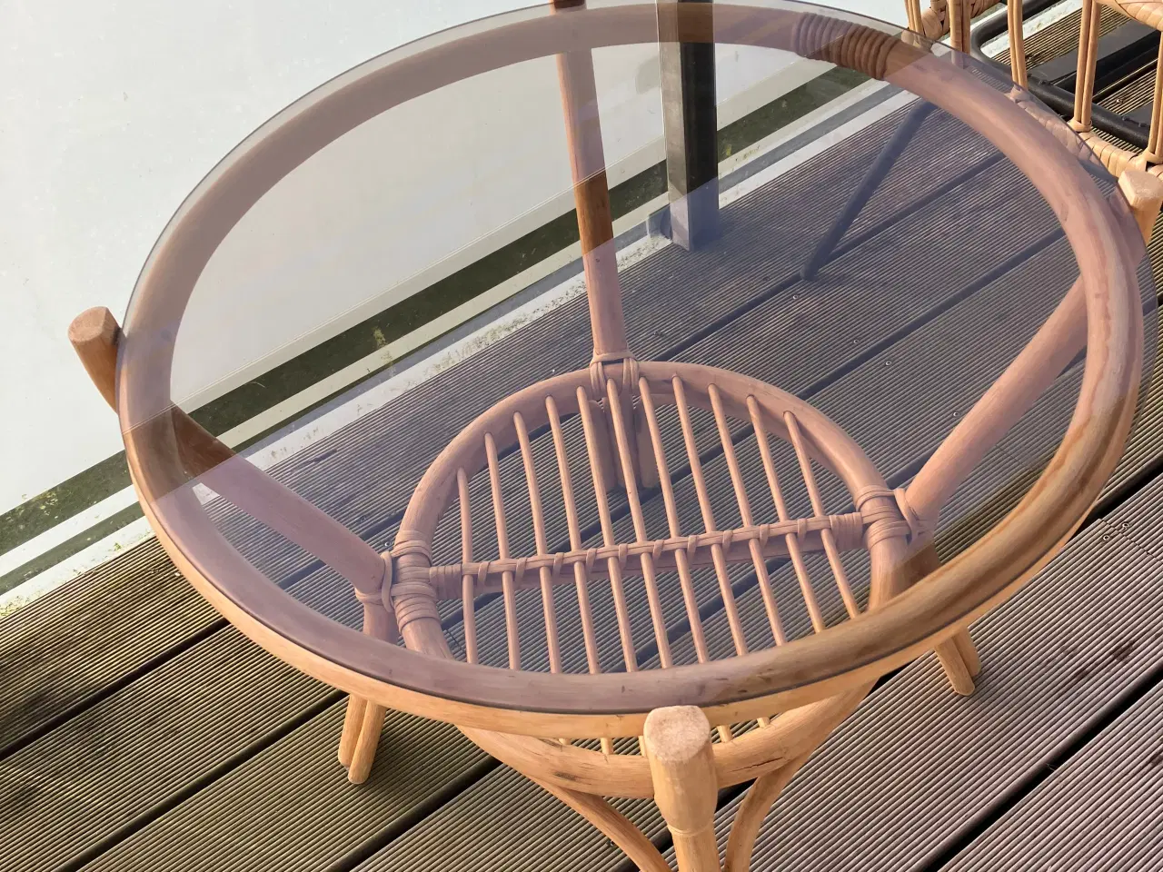 Billede 1 - Sofabord i bambus. 