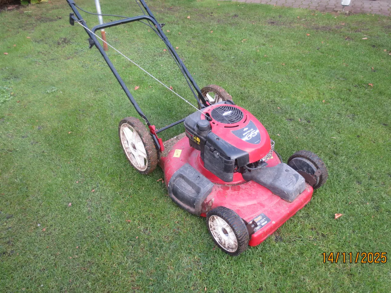 Billede 3 - 1 stk Partner Selvkørende Rotorplæneklipper