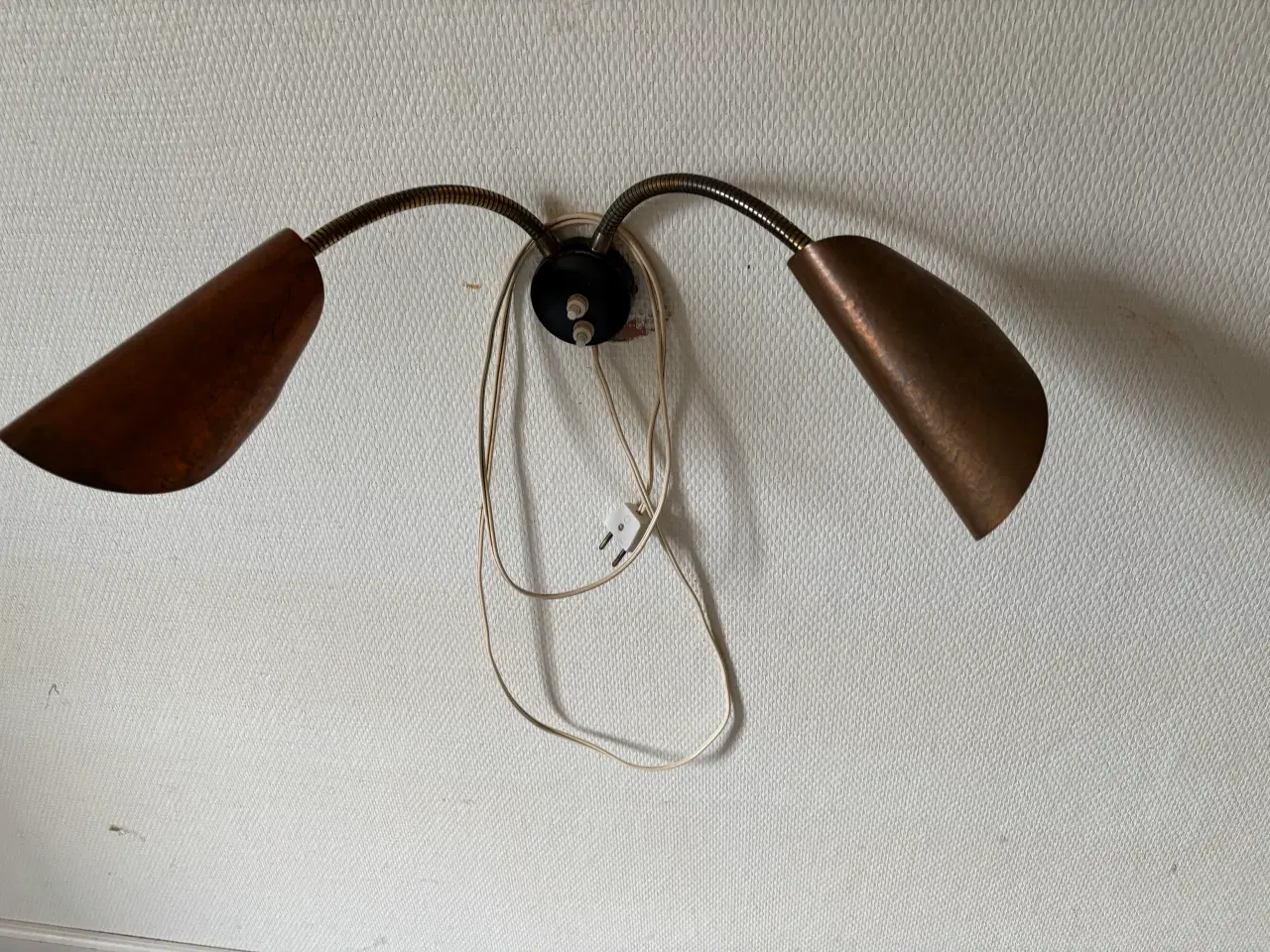 Billede 1 - Kobber lampe