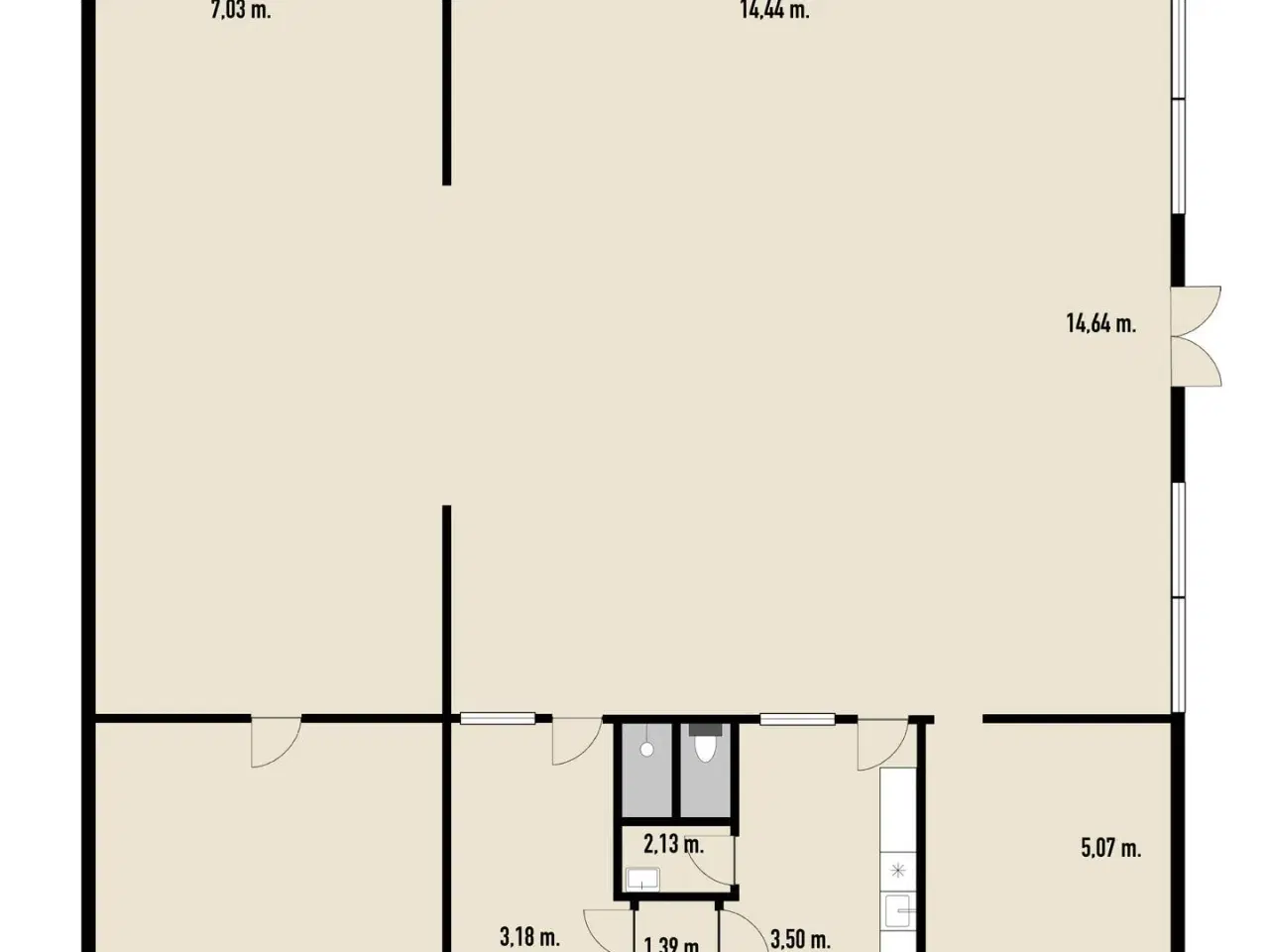 Billede 11 - Synligt erhvervslejemål på Farøvej 1B. 9800 Hjørring