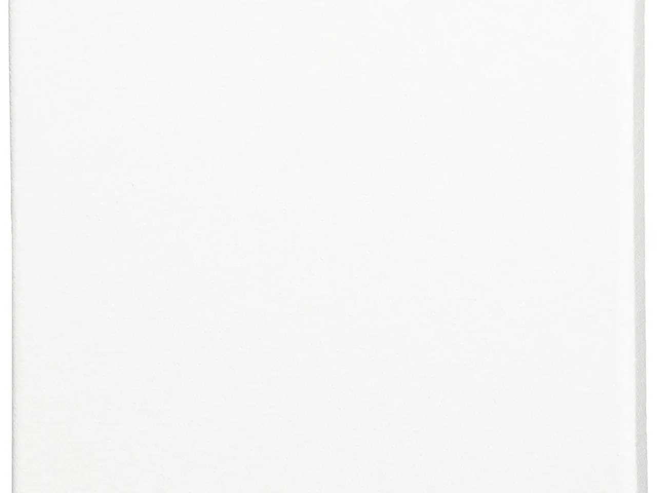 Billede 1 - Malerlærred, D: 1.6 cm, str. 20x20 cm, 360 g, hvid, 10 stk./ 1 pk.