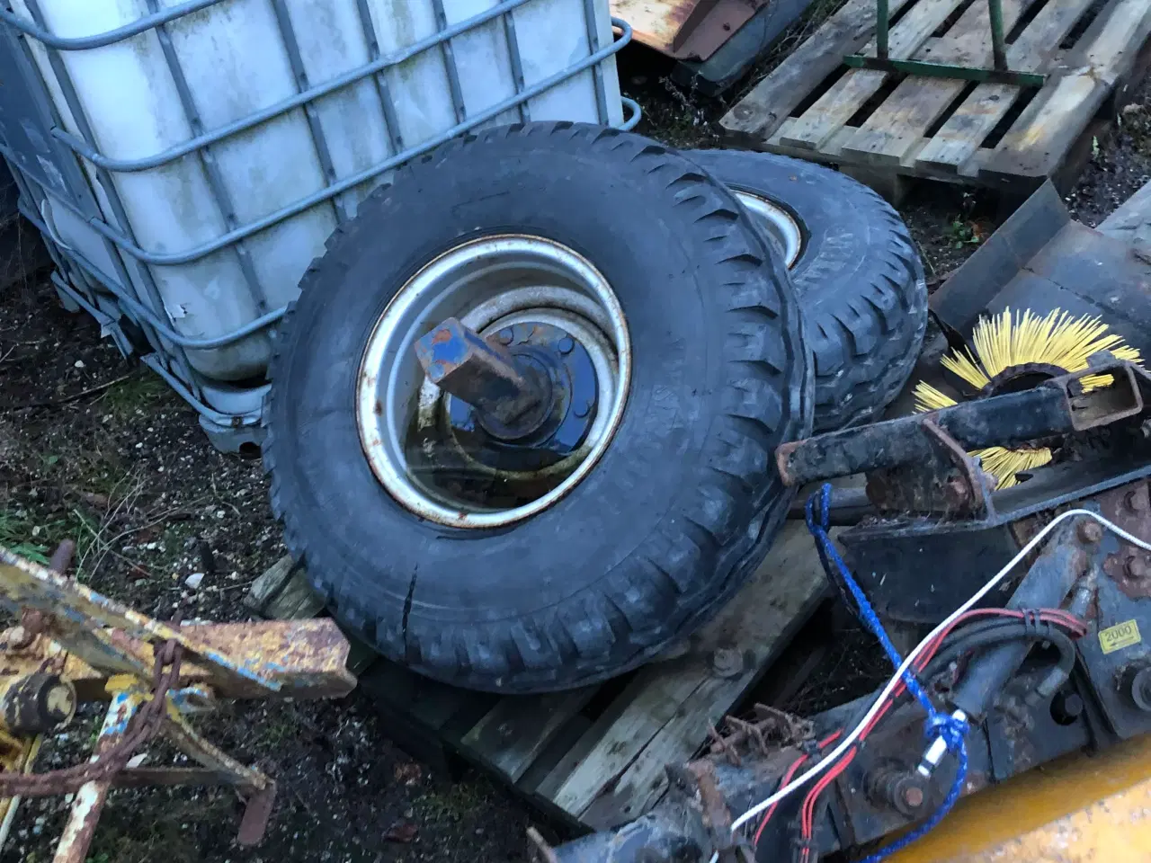 Billede 1 - Vogn dæk til traktor vogn