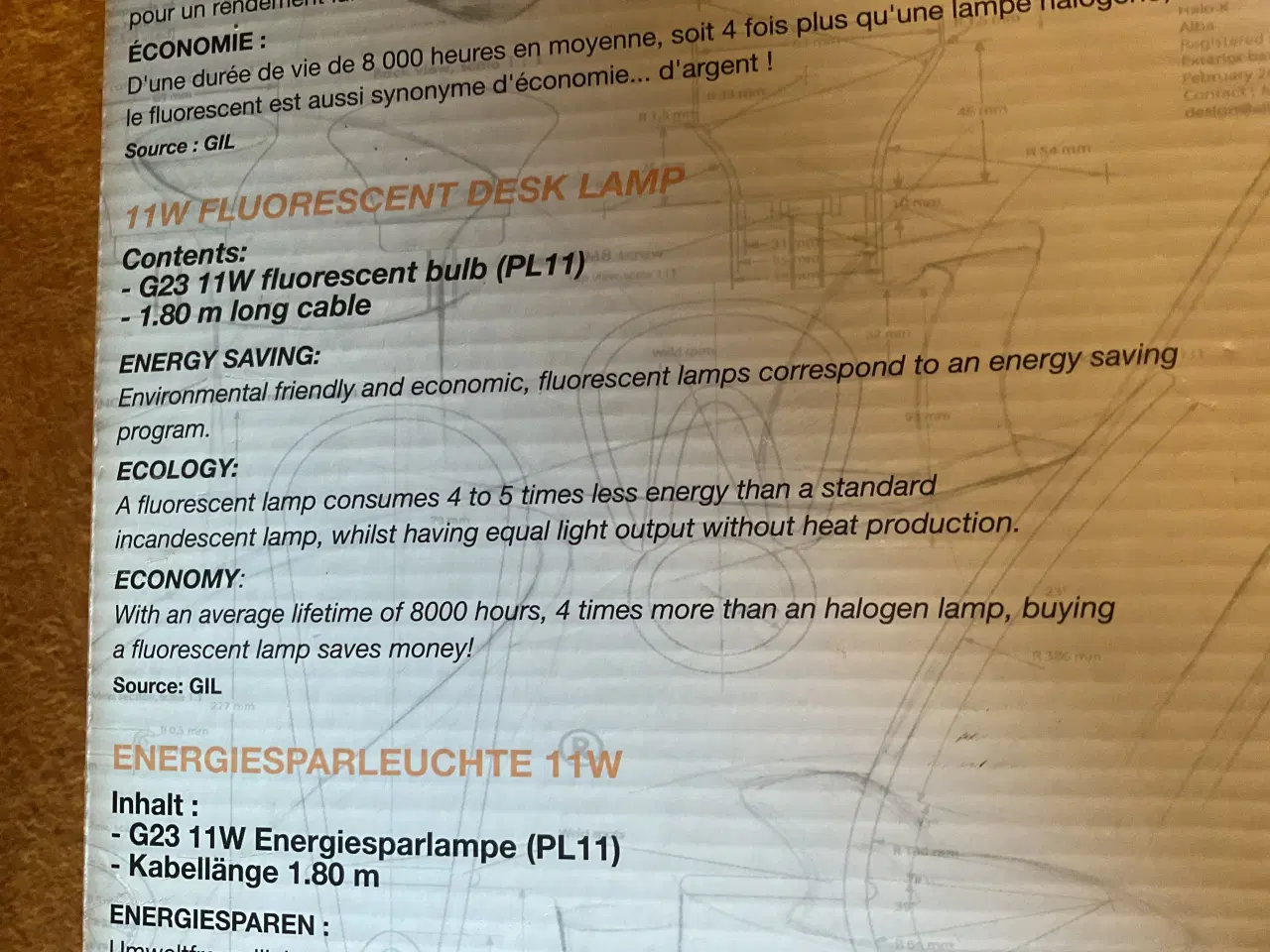 Billede 7 - Bordlampe Poppins Sort Som ny.