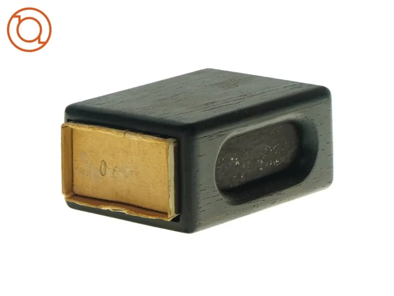 Billede 3 - Tændstiksæske holder i palisander (str. 11 x 8 x 5cm)