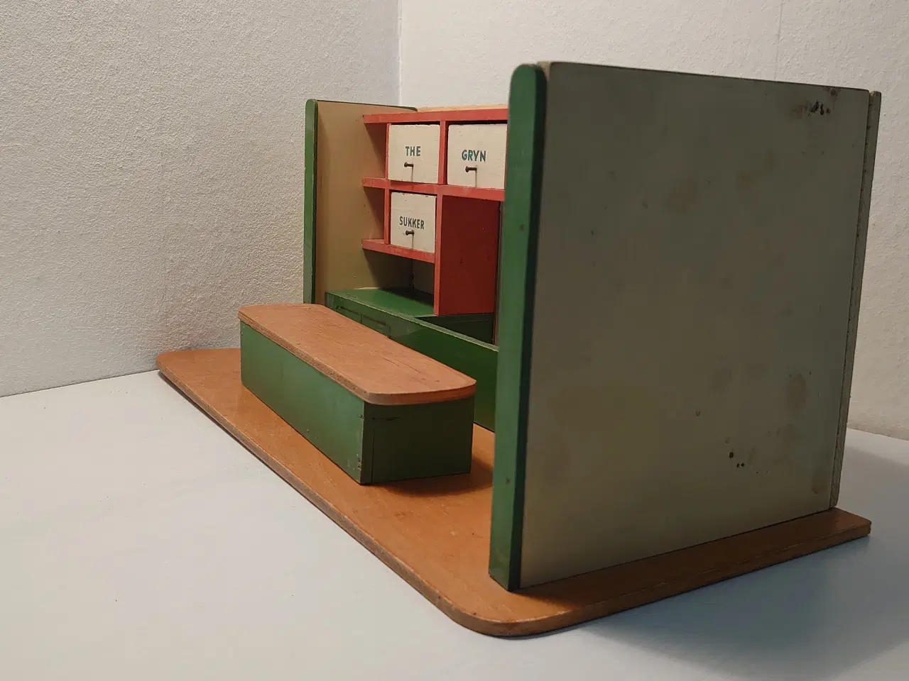 Billede 7 - Gammel købmandsbutik. Store model L 41,5cm.