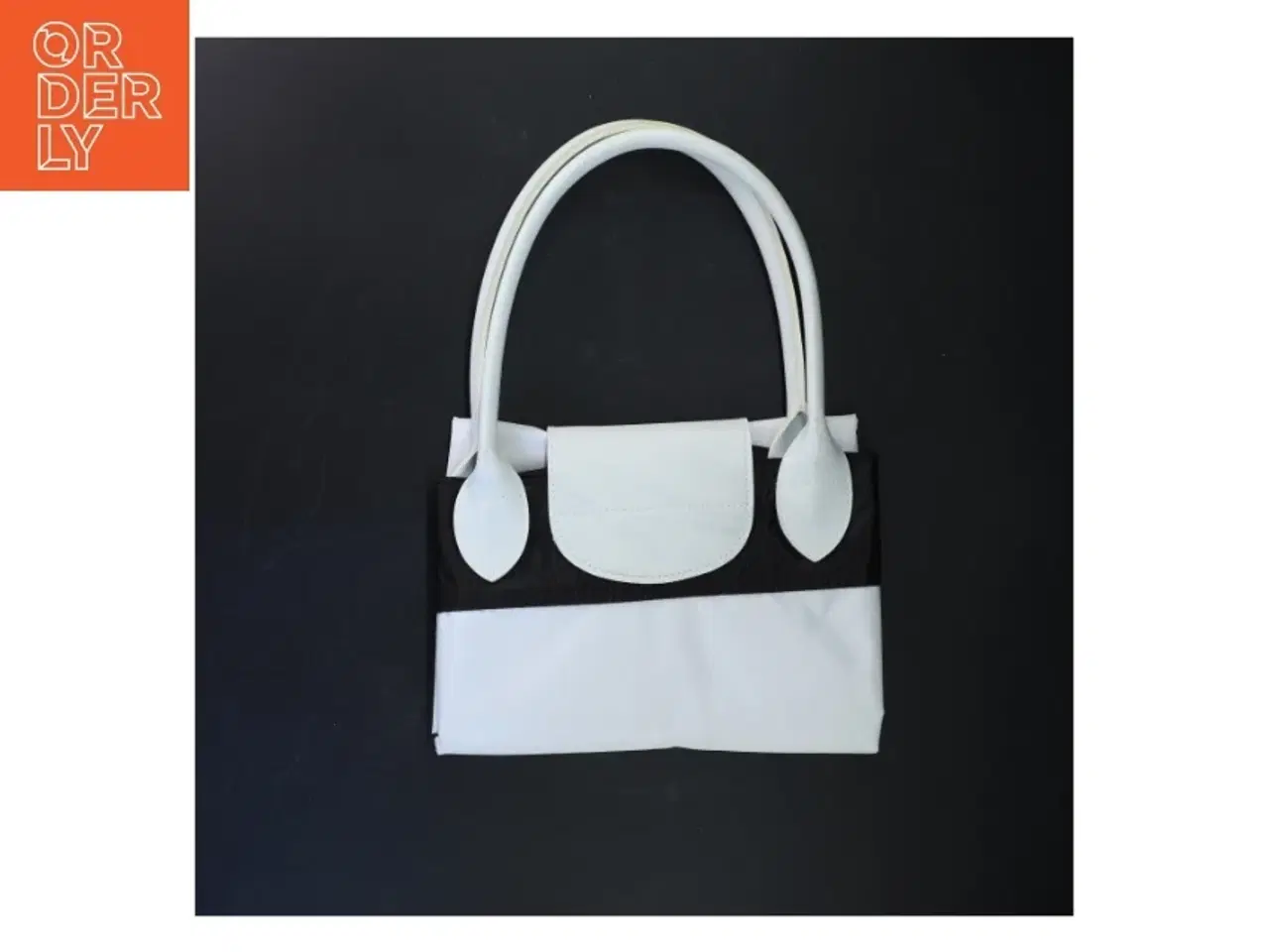 Billede 5 - Hvid taske (str. 24x15 cm)