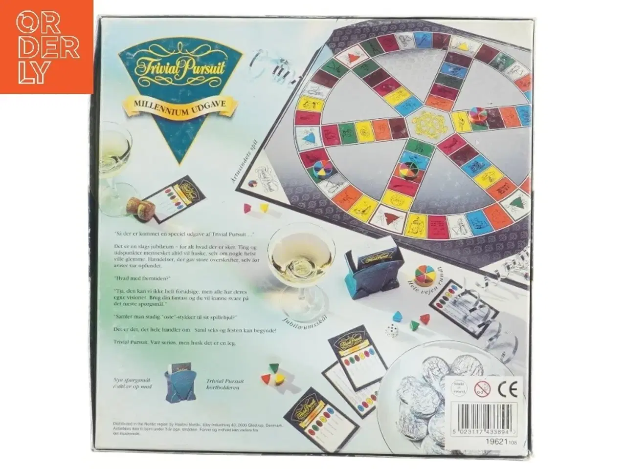 Billede 2 - Trivial Pursuit Millennium Udgave – 1.800 spørgsmål (Dansk)