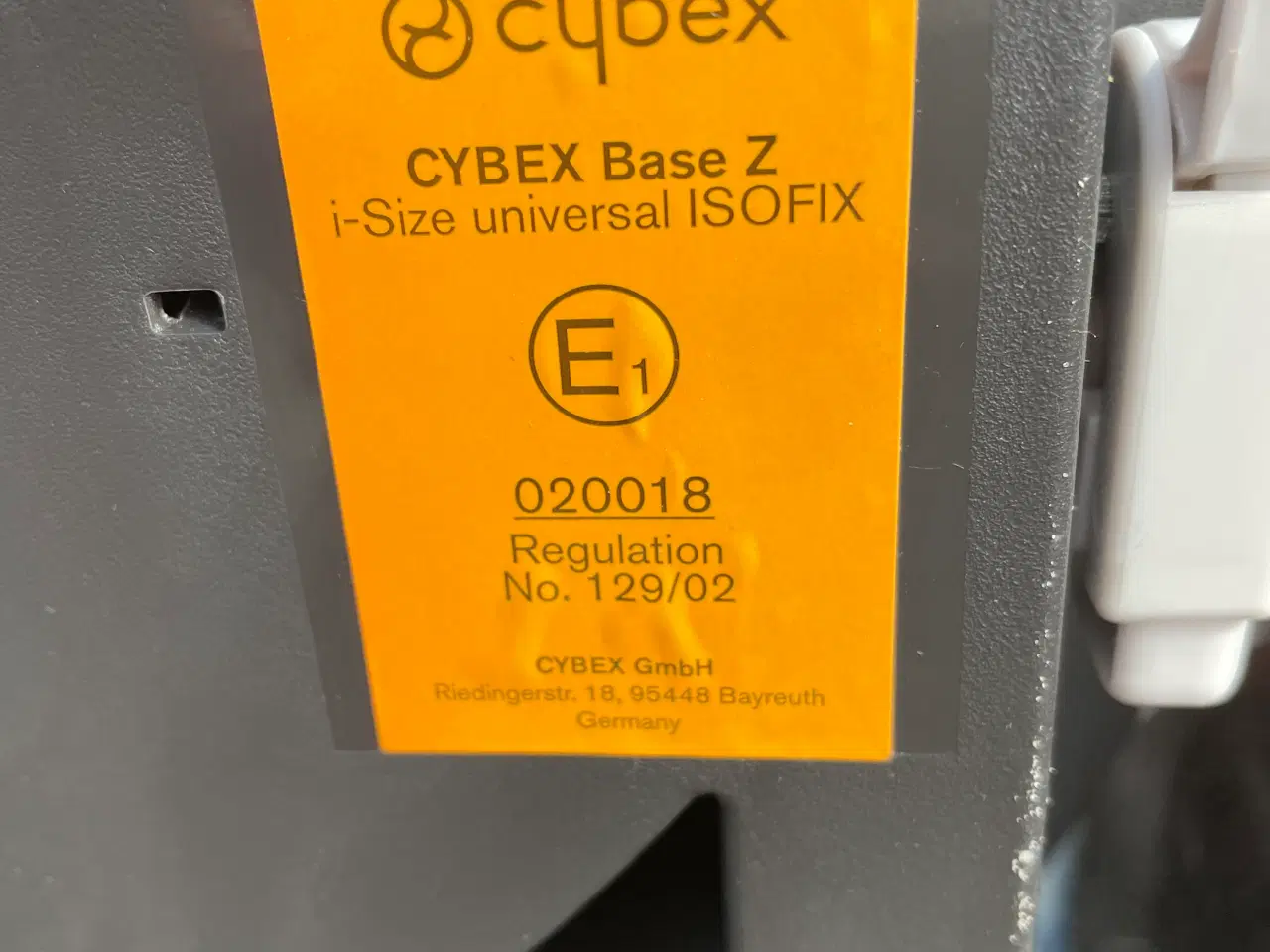 Billede 6 - Cybex autostol med base Cloud z