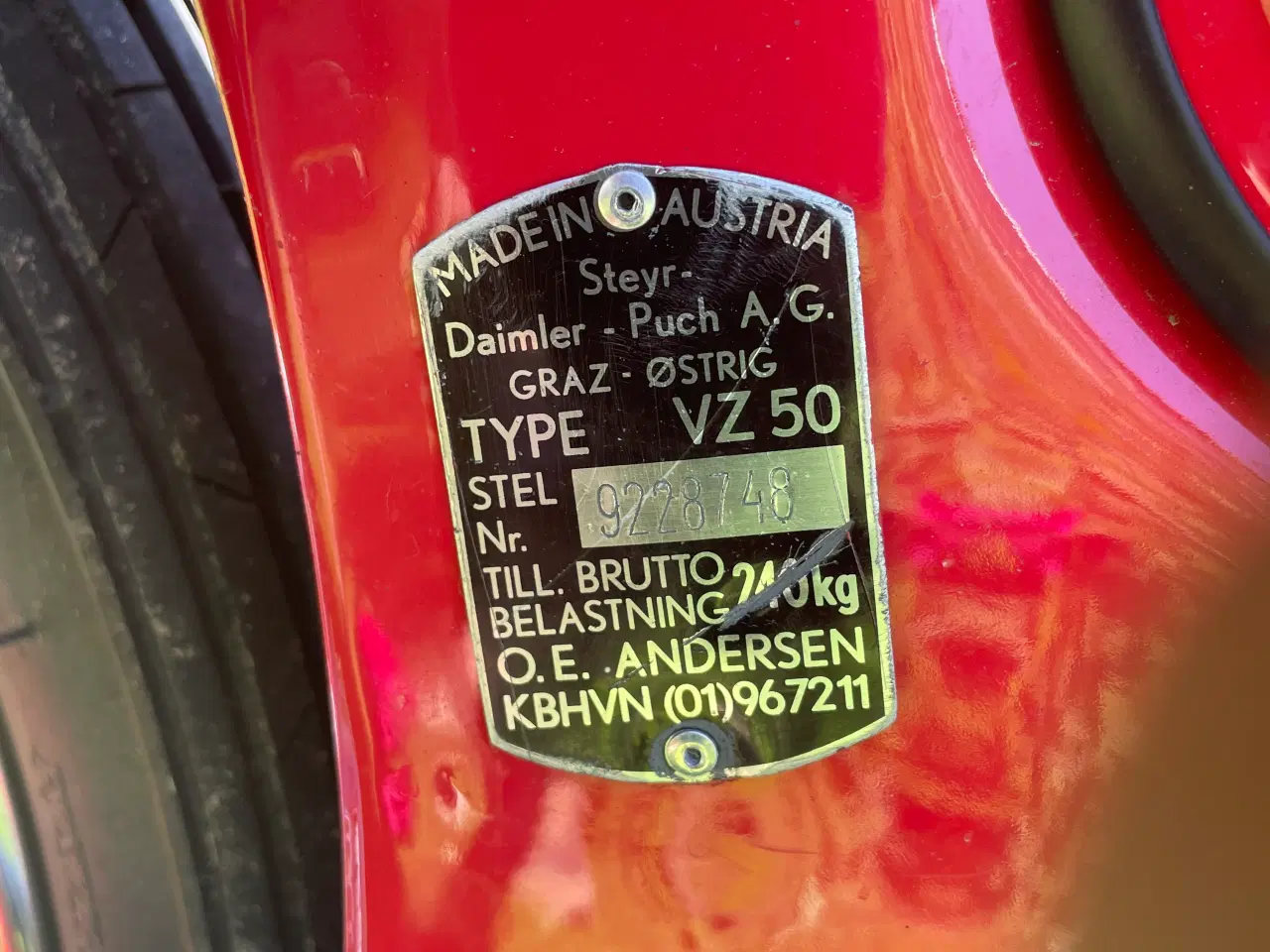 Billede 6 - PUCH VZ 50