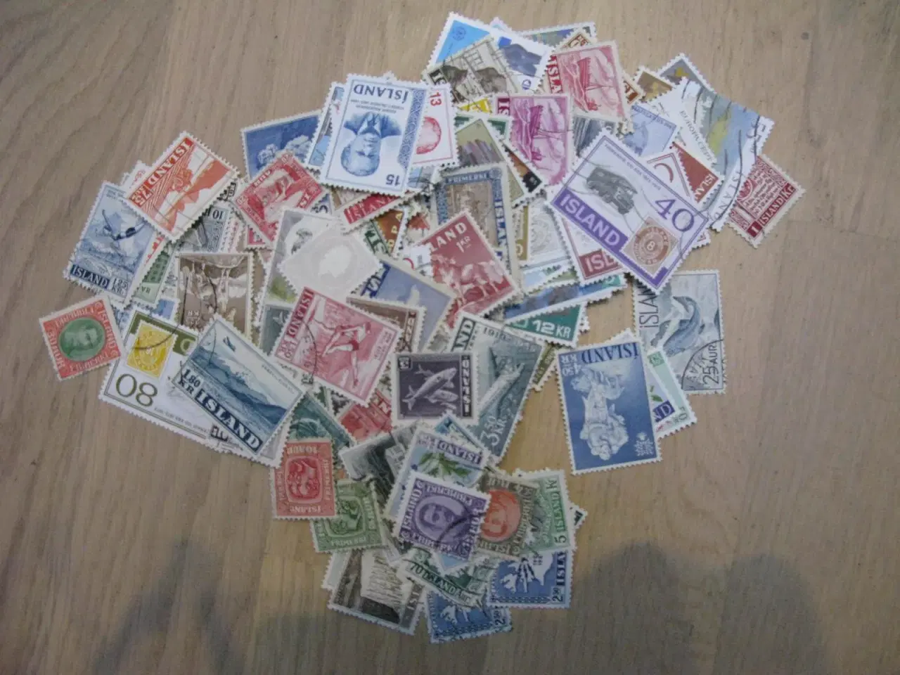 Billede 1 - Islandske frimærker