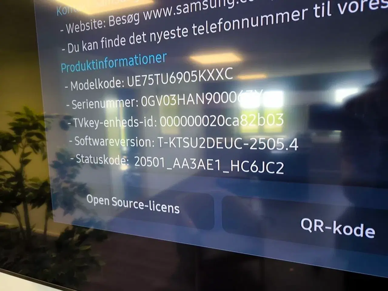 Billede 5 - Fjernsyn SAMSUNG UE75TU6905KXXC med fjernbetjening