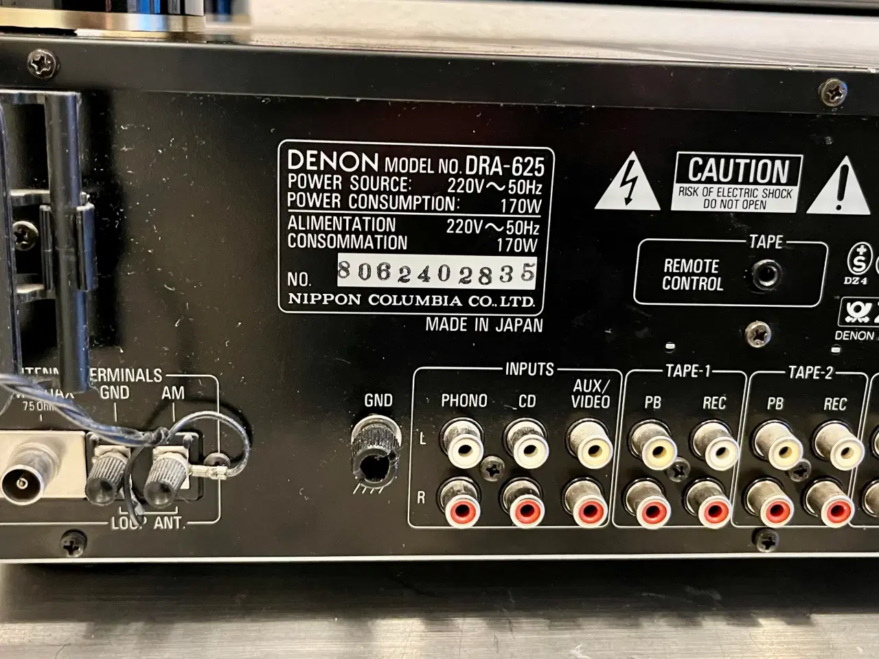 Billede 4 - DENON Receiver DRA-625 + CD afspiller CDC-695