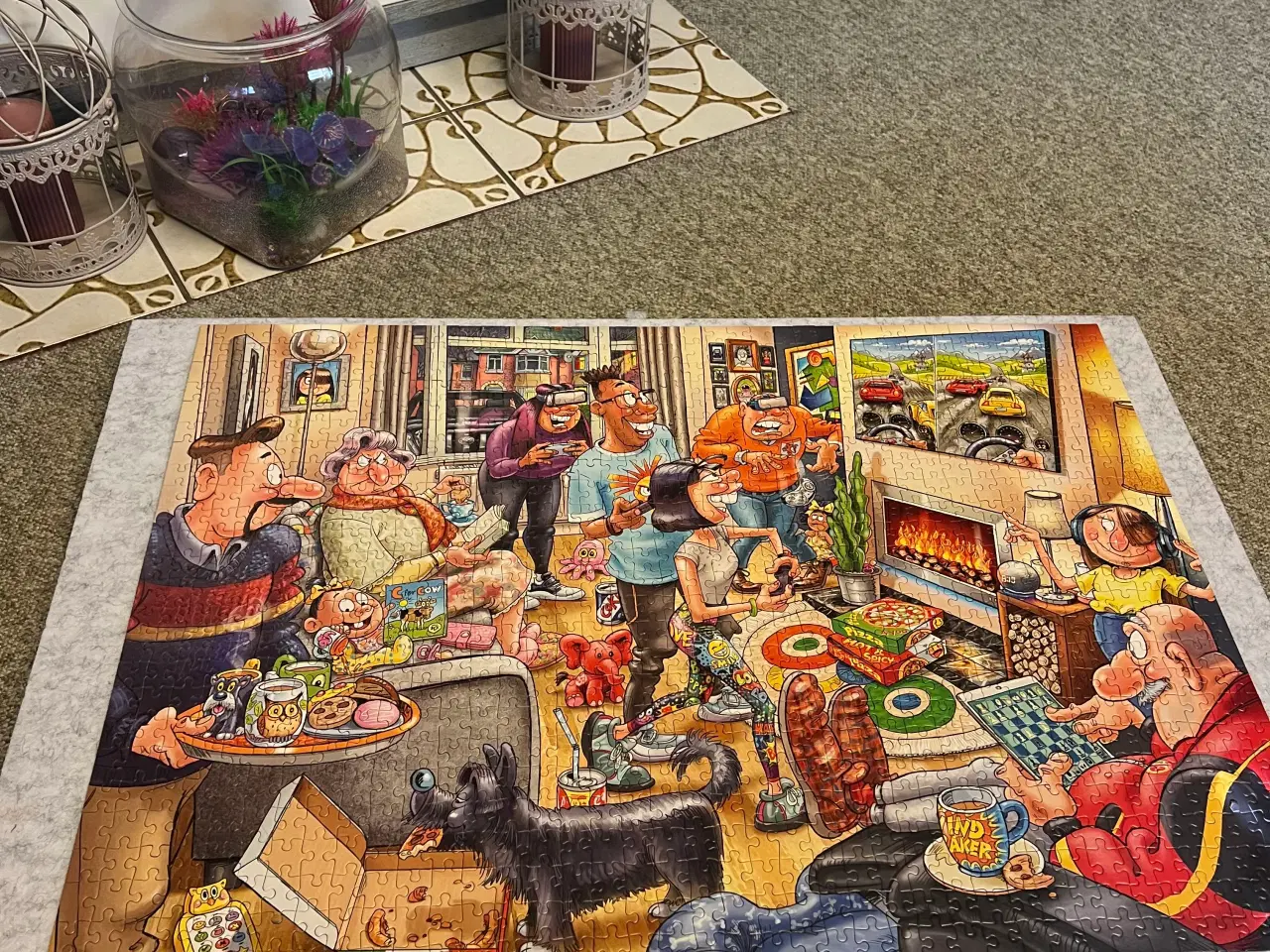 Billede 2 - Puslespil med 1000 brikker