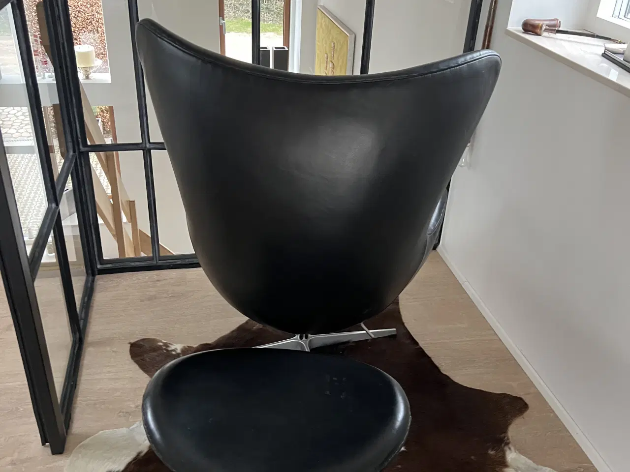 Billede 2 - Lænestol med fodskammel