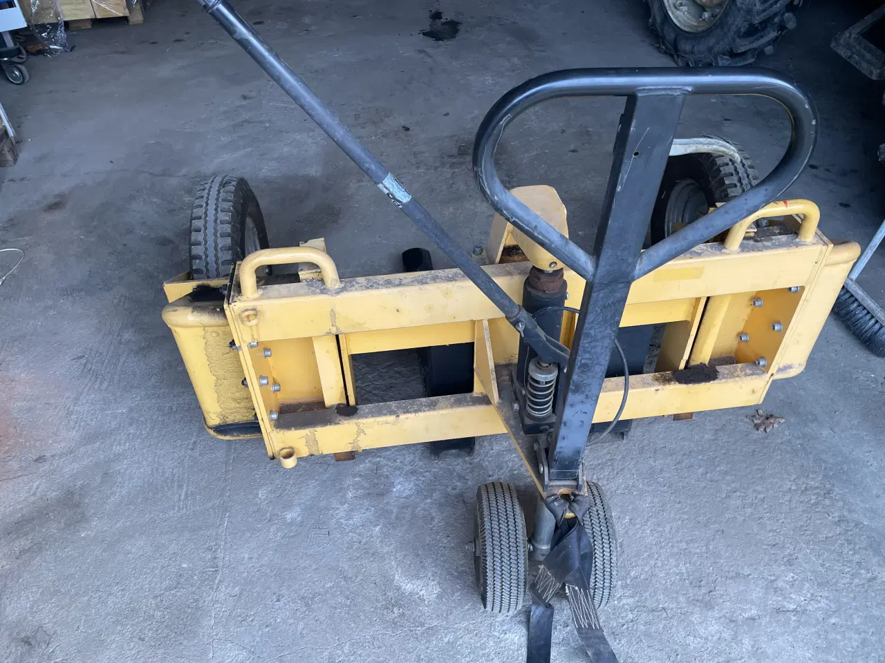 Billede 2 - Pallevogn på gummihjul 