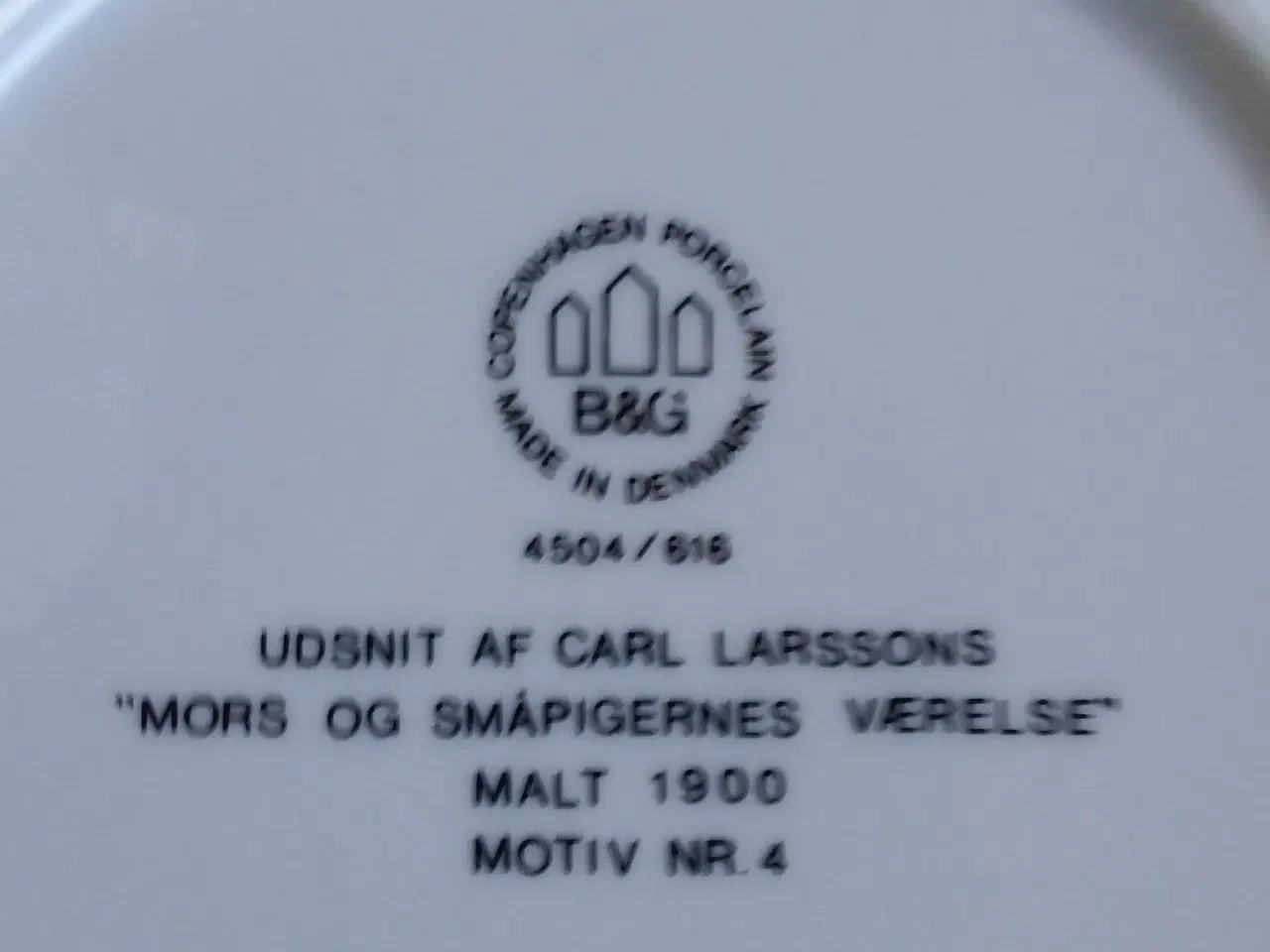 Billede 4 - Carl Larsson sæt B.G.