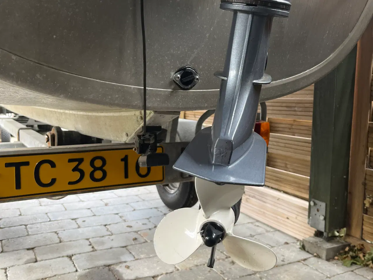 Billede 7 - Linder 410,Yamaha 4.hk.Brenderup trailer.