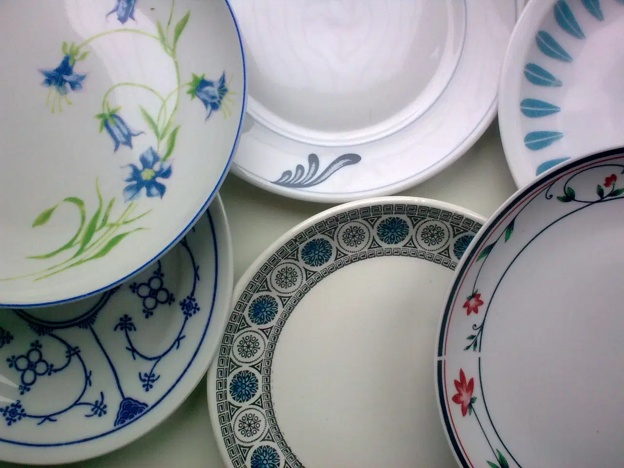 Billede 3 - Kagegafler Åkande Danmark 6 stk. sølvplet